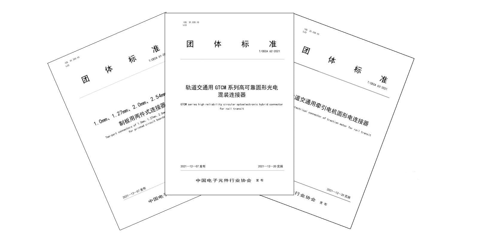 中國(guó)電子元件電接插元件分會(huì)2021年三項(xiàng)團(tuán)體標(biāo)準(zhǔn)